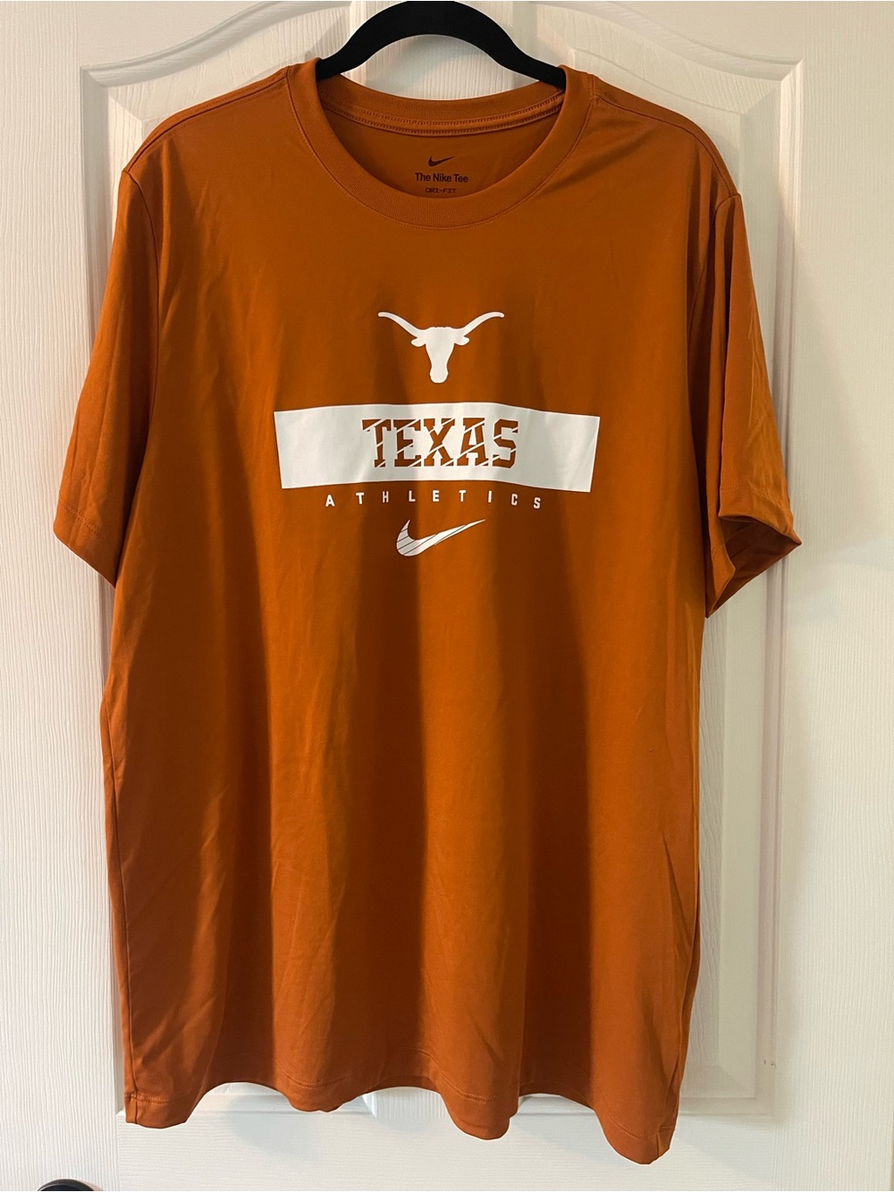 Nike Men's Texas Longhorns Orange Graphic Tee